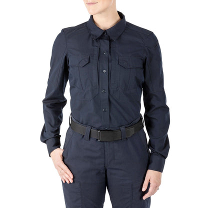 5.11 Tactical Women's Stryke Long Sleeve Shirt Dark Navy-Tactical Source LLC