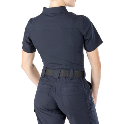 5.11 Tactical Womens Stryke Short Sleeve Shirt Dark Navy-Tactical Source LLC