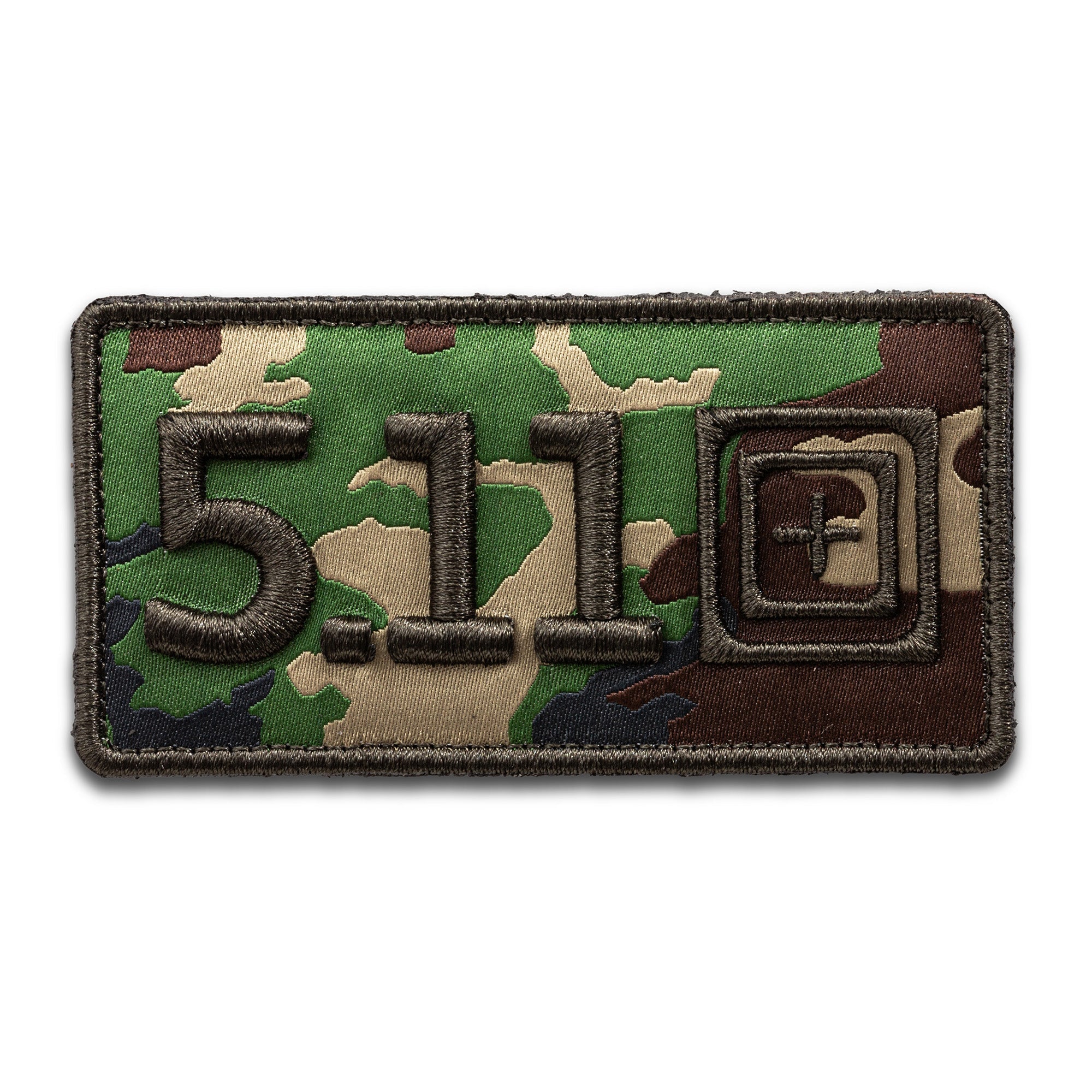 5.11 Tactical Woodland Camo Patch-Tactical Source LLC