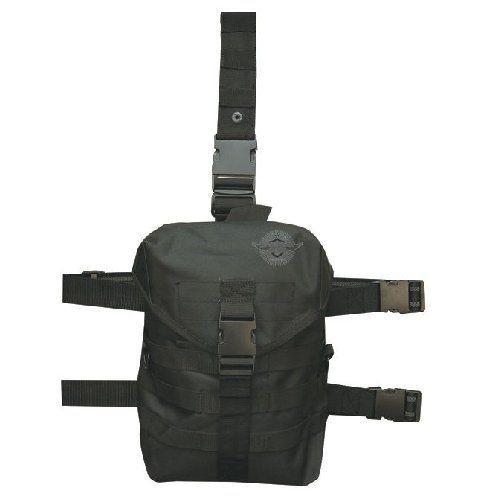 5ive Star Gear Drop Leg Gas Mask Carrier Black-Tactical Source LLC
