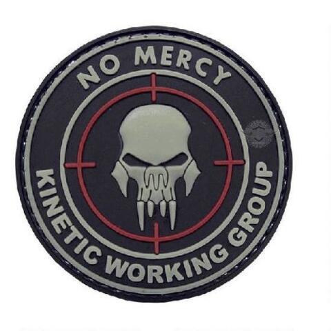 5ive Star Gear PVC Morale Patch No Mercy-Tactical Source LLC