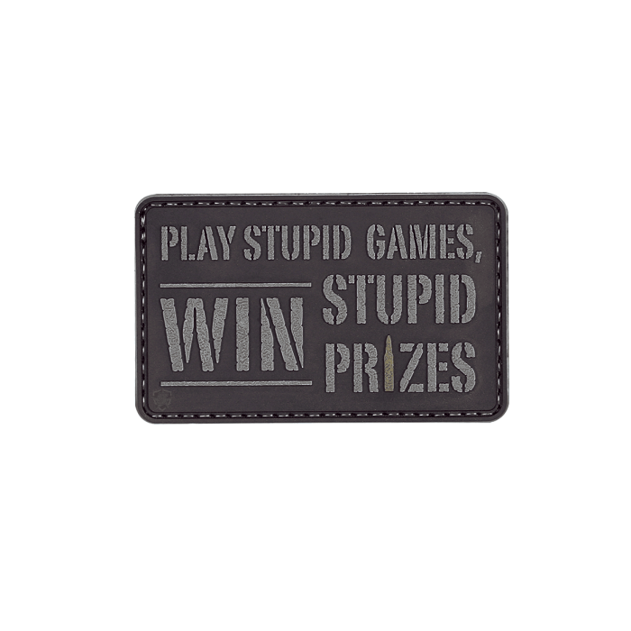5ive Star Gear PVC Morale Patch Stupid Games-Tactical Source LLC