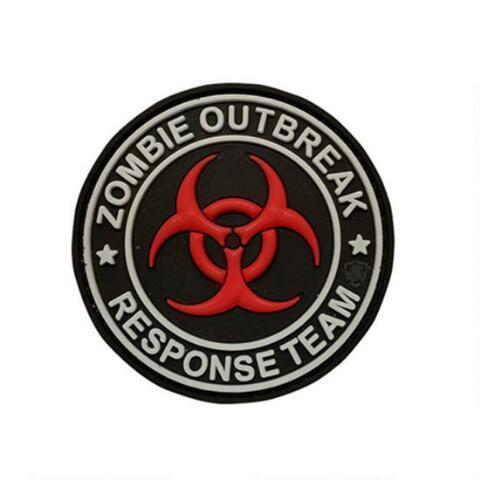 5ive Star Gear PVC Morale Patch Zombie Outbreak-Tactical Source LLC