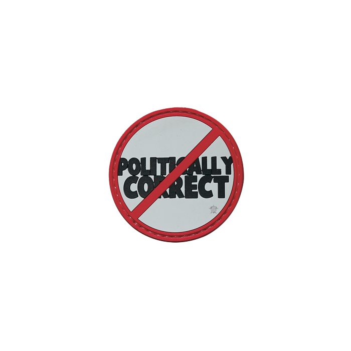 5ive Star Gear PVC Not Politically Correct Morale Patch-Tactical Source LLC
