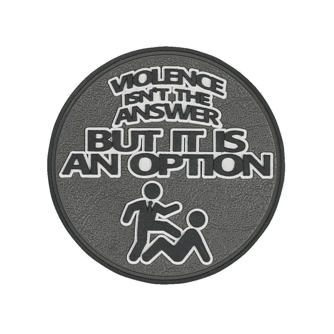5ive Star Gear PVC Violence Isn't Morale Patch-Tactical Source LLC