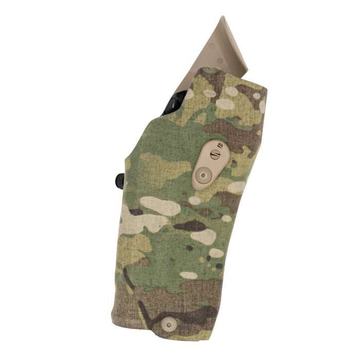 Safariland Model 6354RDSO ALS Holster w/ QLS19 Fork for Glock 17 MOS with Light Multicam