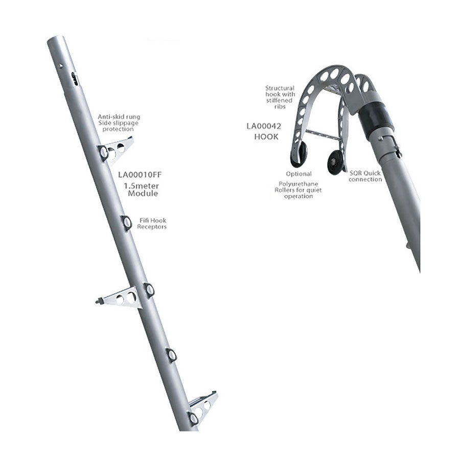 Apollo Military COBRA Marine Boarding Ladder - Hook