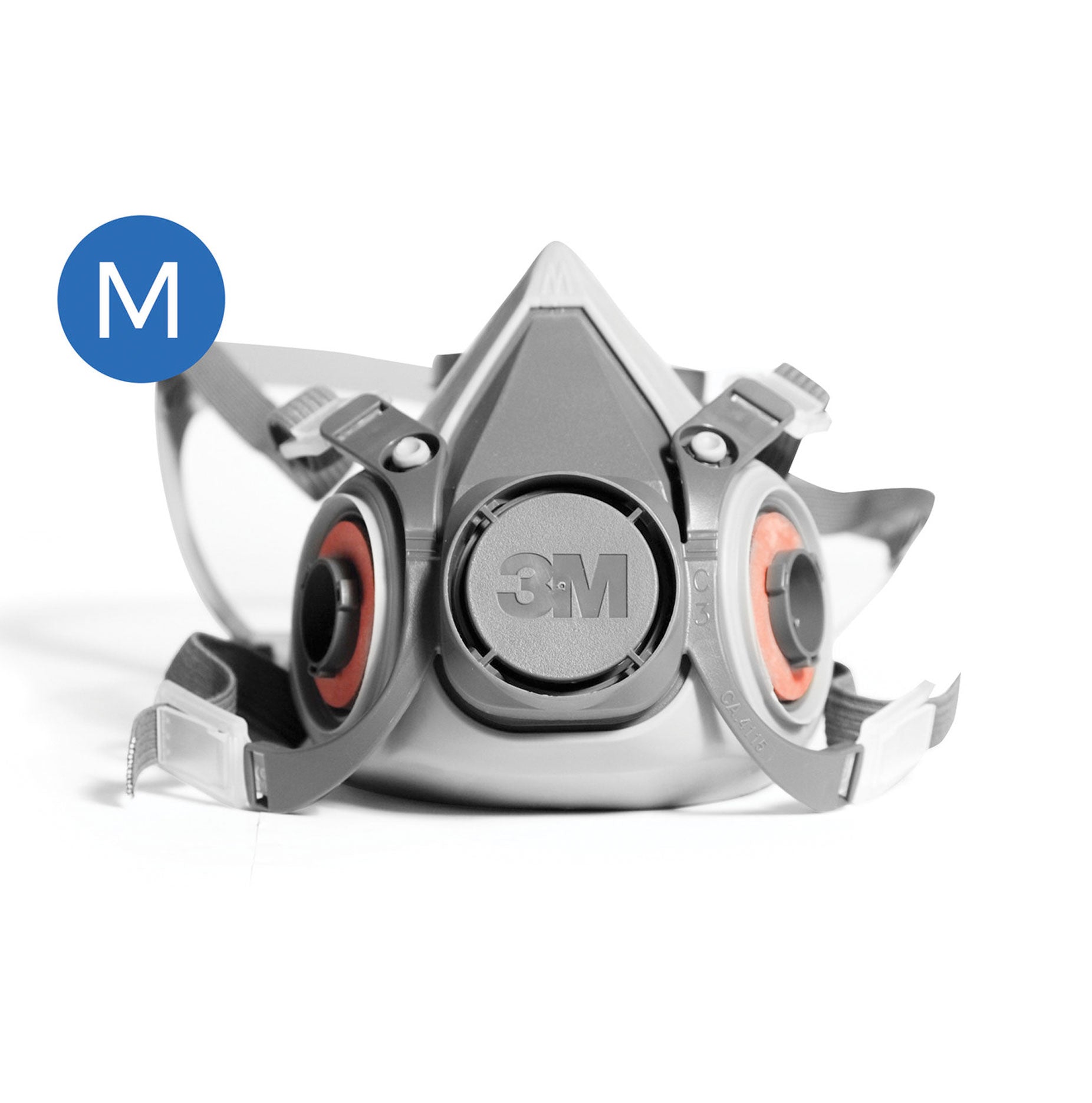 Arrowhead Forensics 3M 6000 Series Half Face Respirator - Medium - Mask Only-Tactical Source LLC