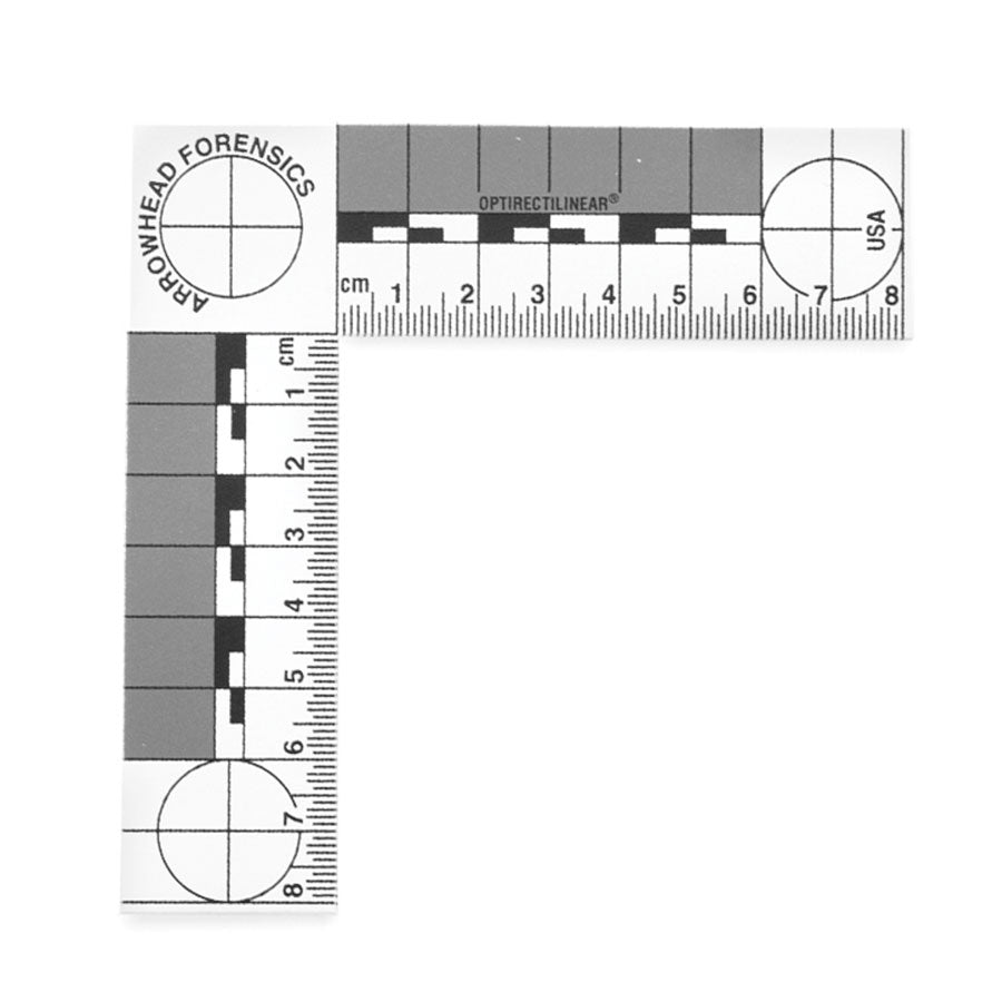 Arrowhead Forensics ABFO No. 2 Photomacrographic Scales - Magnetic-Tactical Source LLC