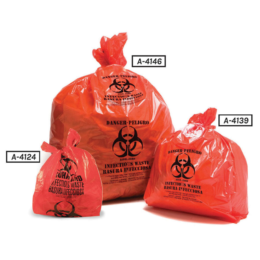 Arrowhead Forensics Biohazard Disposal Bags - 100/Pack-Tactical Source LLC