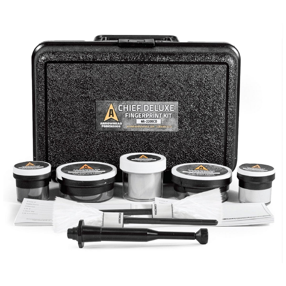 Arrowhead Forensics Chief Deluxe Fingerprint Kit-Tactical Source LLC