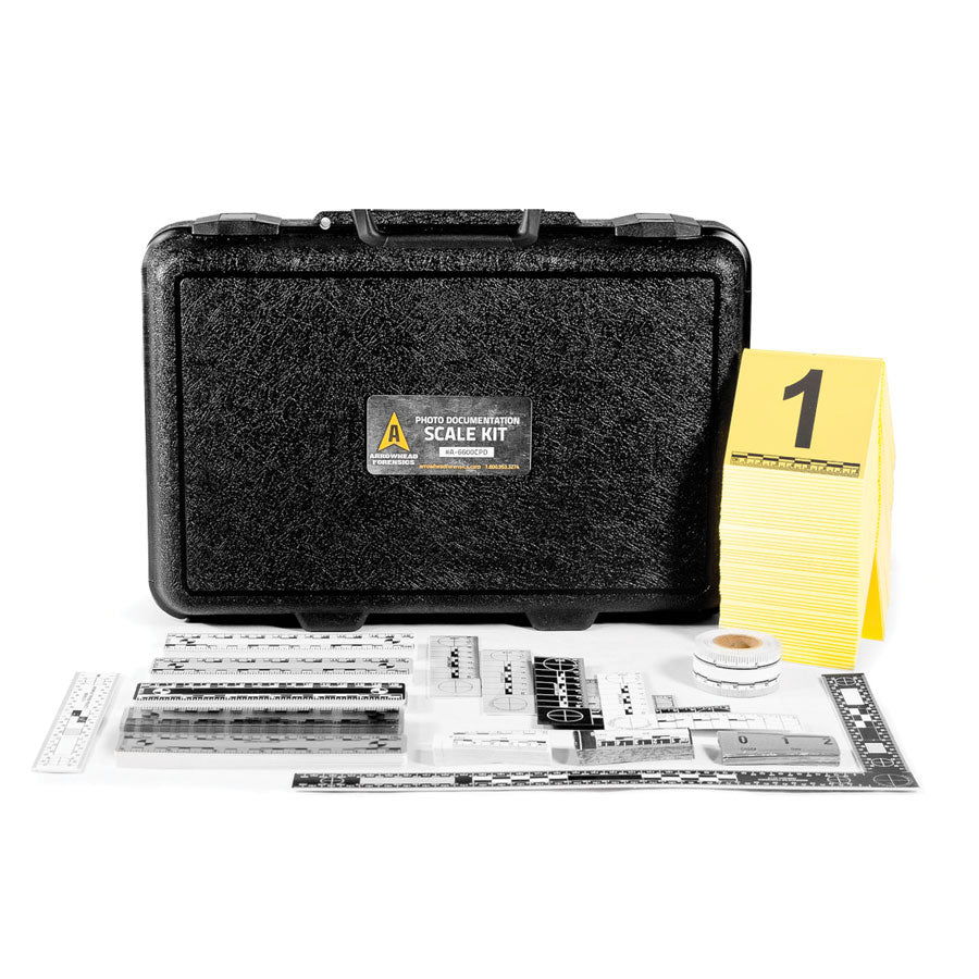 Arrowhead Forensics Deluxe Photo Documentation Scale Kit-Tactical Source LLC