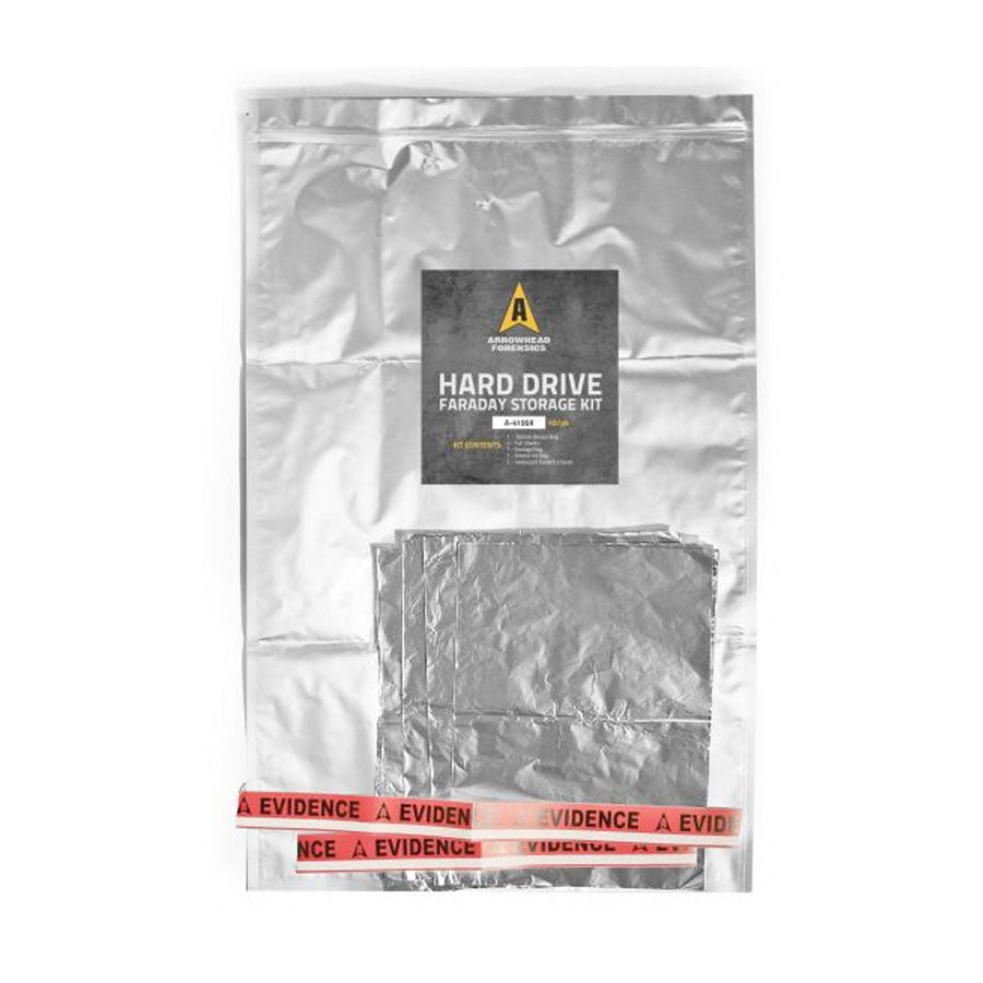 Arrowhead Forensics Extra Large Faraday Storage Kit - 18 x 28 inches - 10/pk-Tactical Source LLC