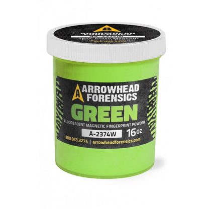 Arrowhead Forensics Fluorescent Magnetic Latent Fingerprint Powder-Tactical Source LLC