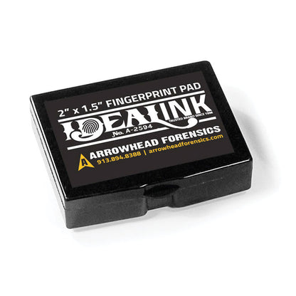 Arrowhead Forensics IdealInk Fingerprint Ink Pads-Tactical Source LLC