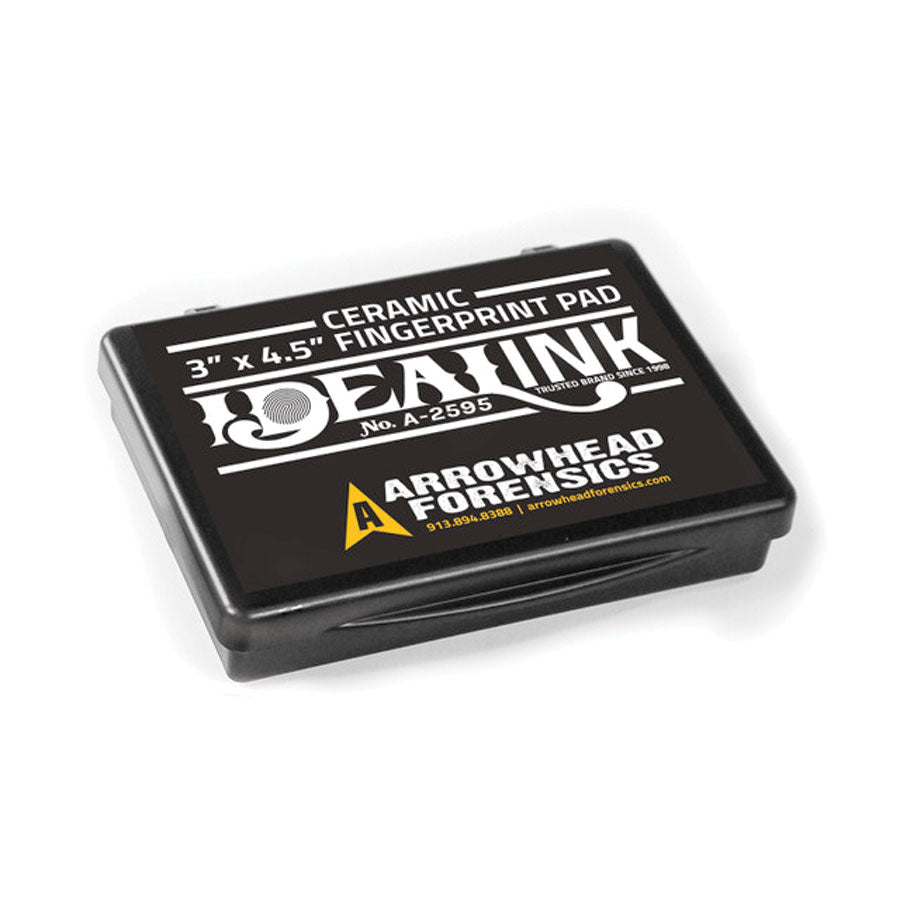Arrowhead Forensics IdealInk Fingerprint Ink Pads-Tactical Source LLC