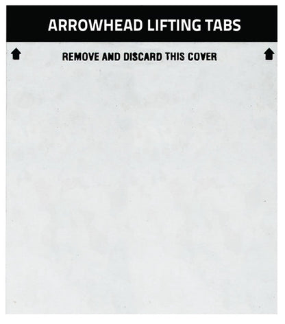 Arrowhead Forensics Lifting Tabs - 4" x 4" - 100/pack-Tactical Source LLC