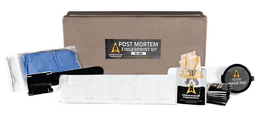 Arrowhead Forensics Postmortem Ceramic Fingerprint Inking Kit-Tactical Source LLC