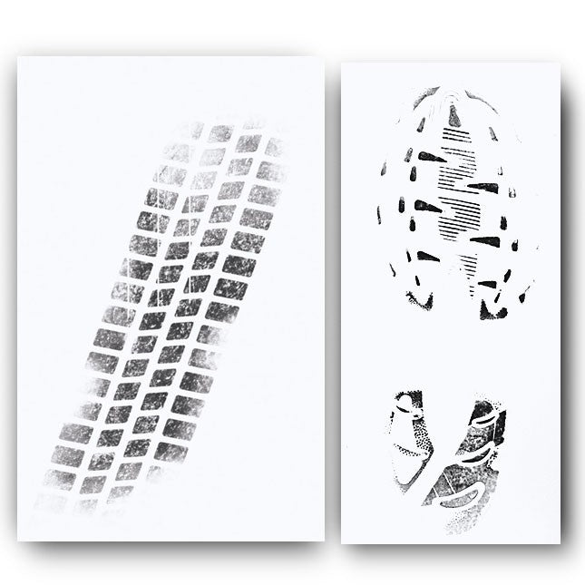 Arrowhead Forensics Quickprints for Collecting Known Footprints & Tire Tracks-Tactical Source LLC