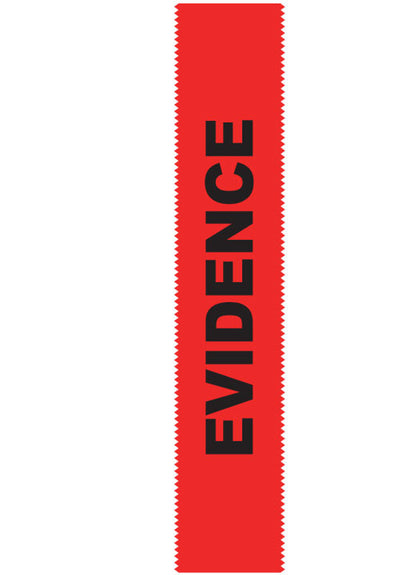 Arrowhead Forensics SealGuard 2" WIDE Split Back Evidence Tape - Solid Red - 2" x 108'-Tactical Source LLC