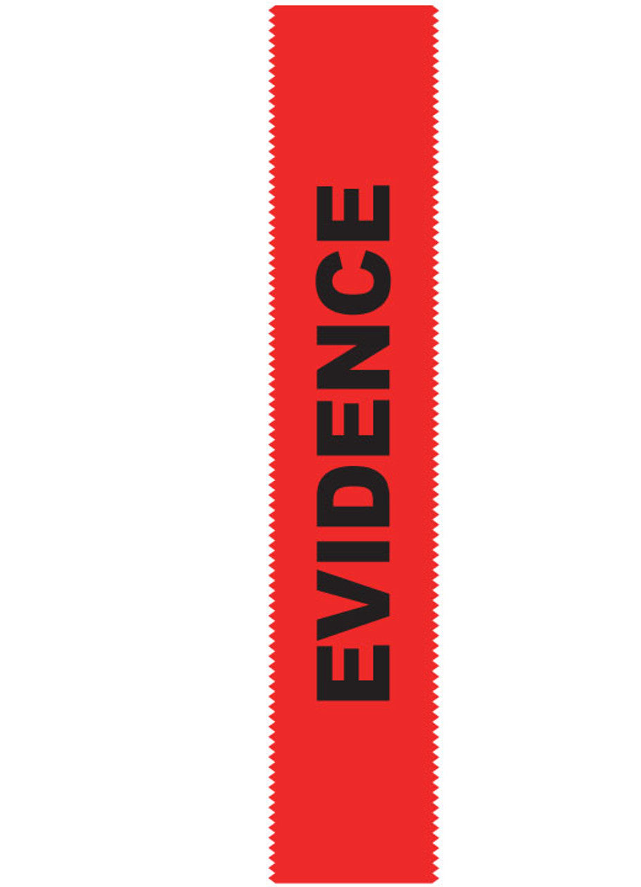 Arrowhead Forensics SealGuard 2" WIDE Split Back Evidence Tape - Solid Red - 2" x 108'-Tactical Source LLC