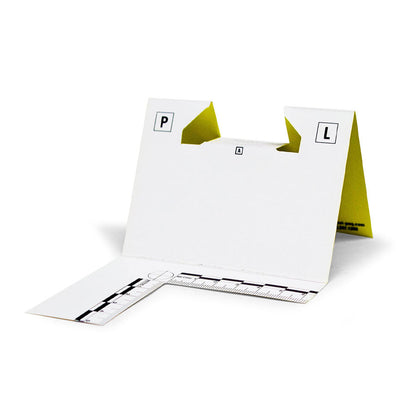 Arrowhead Forensics Single Use Cut Out ID Tents Reversible 100/pk-Tactical Source LLC