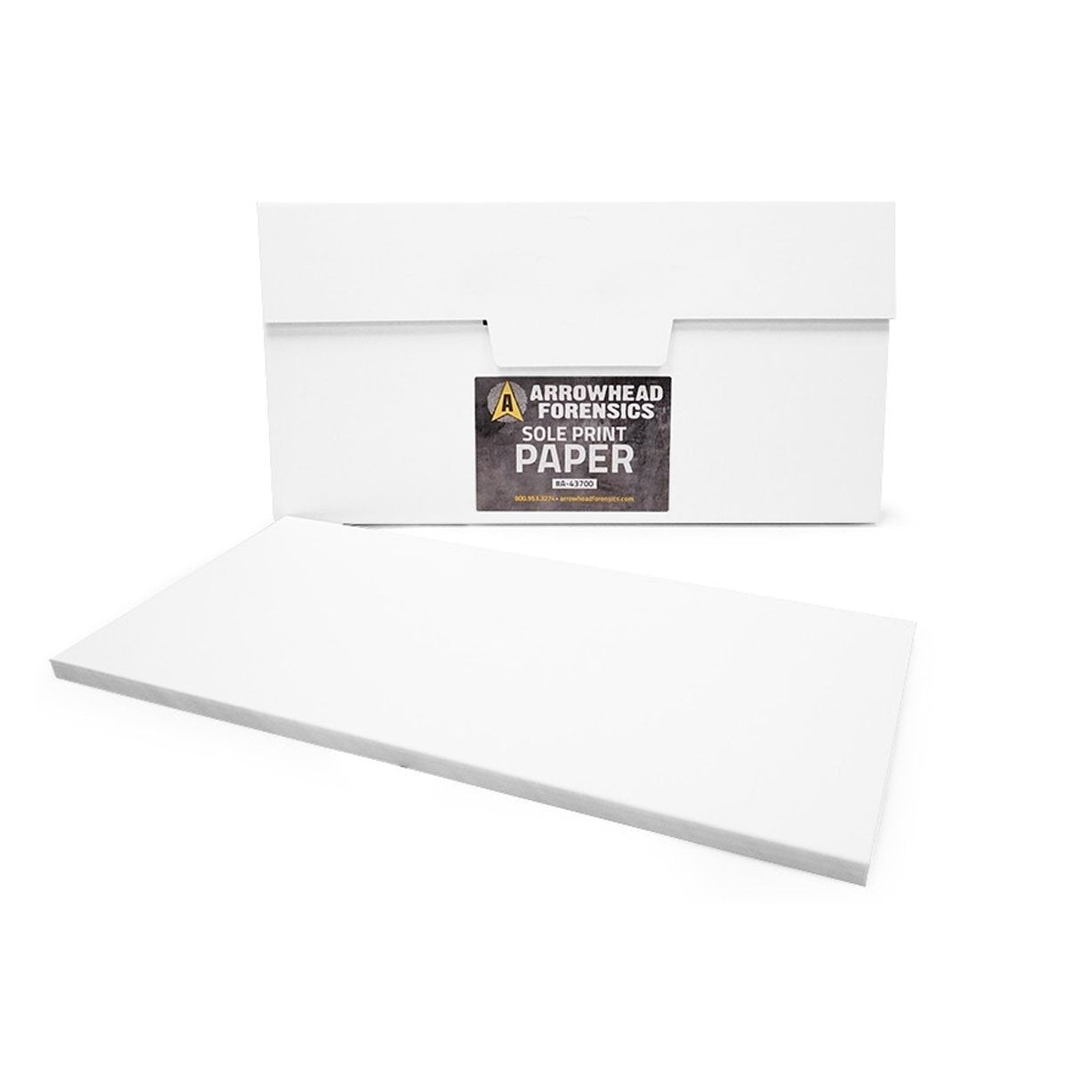 Arrowhead Forensics Sole Print Inkless Shoe Print Replacement Sensitized Paper 8x16 inches 100 pack-Tactical Source LLC