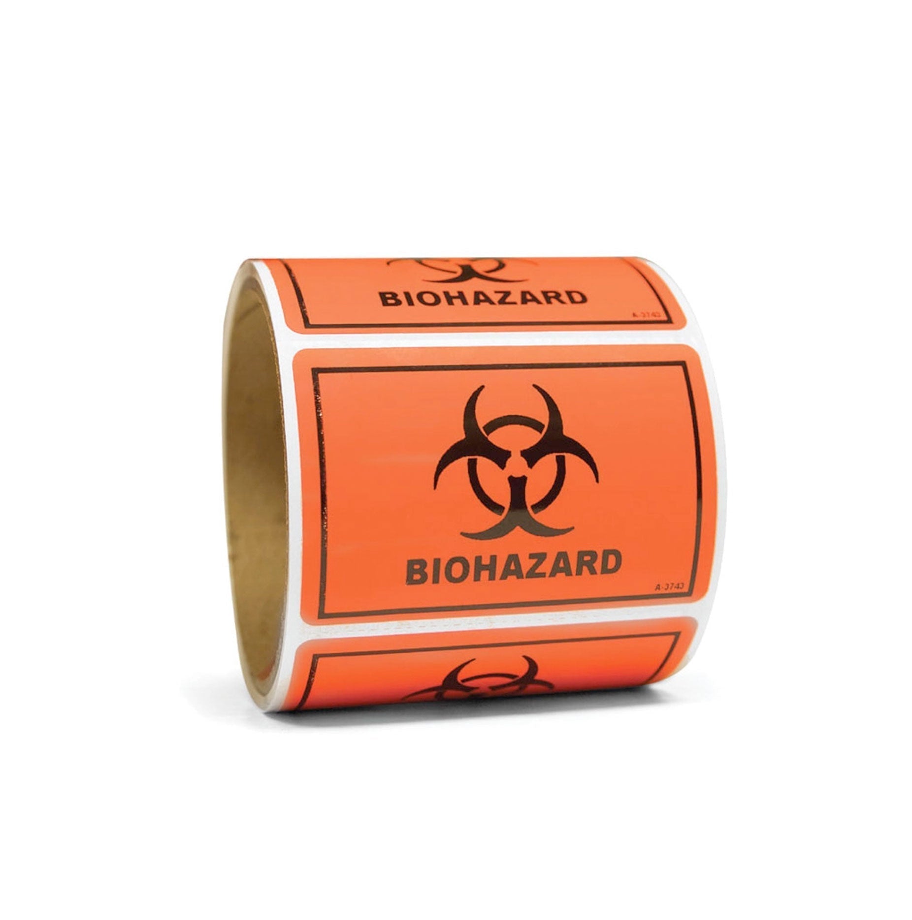 Arrowhead Forensics Sureseal Biohazard Label - 2” x 3” - 250/roll-Tactical Source LLC