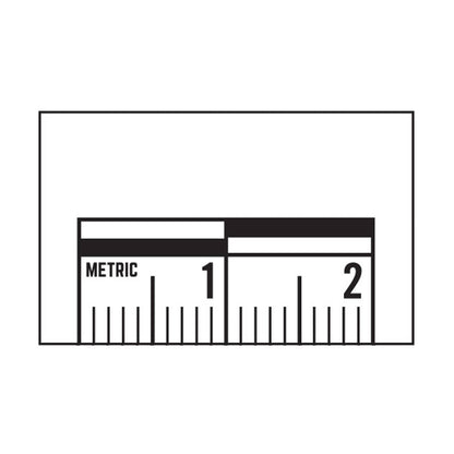 Arrowhead Forensics SureSeal Minis Adhesive Photo Scales White - 2 cm 250/roll-Tactical Source LLC