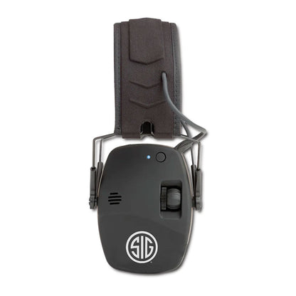 Axil SIG SAUER TRACKR Blu Ear Muff Blue Tooth Hearing Protection-Tactical Source LLC
