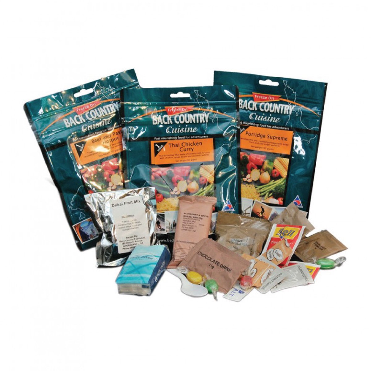 Back Country Cuisine One Day Ration Packs - Outback-Tactical Source LLC