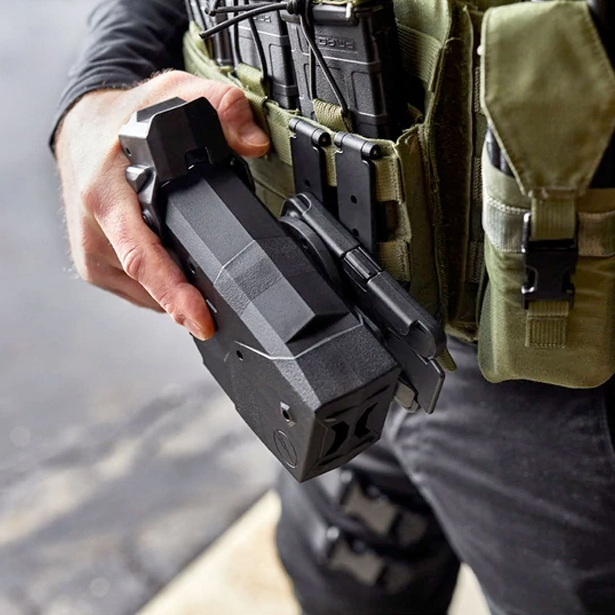 Blade-Tech Taser X2 Holsters Black-Tactical Source LLC