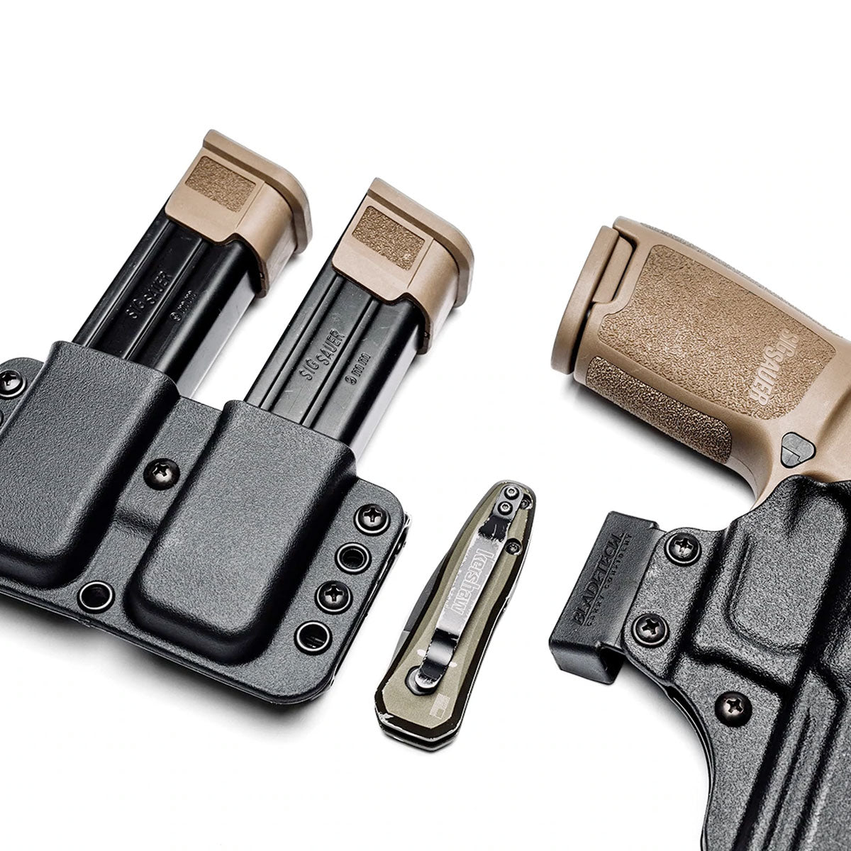 Blade-Tech Total Eclipse OWB Double Mag Pouch-Tactical Source LLC