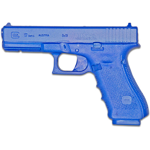 Blue Training Guns - Glock 17 Generation 4 Color: Blue Weighted: No-Tactical Source LLC
