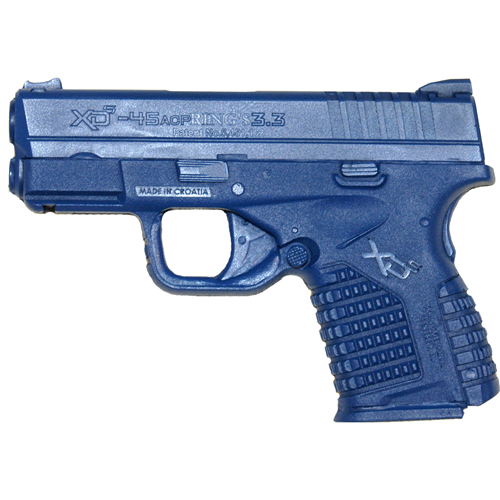 Blue Training Guns - Springfield XDS 3.3 Pistol Color: Blue Weighted: No-Tactical Source LLC