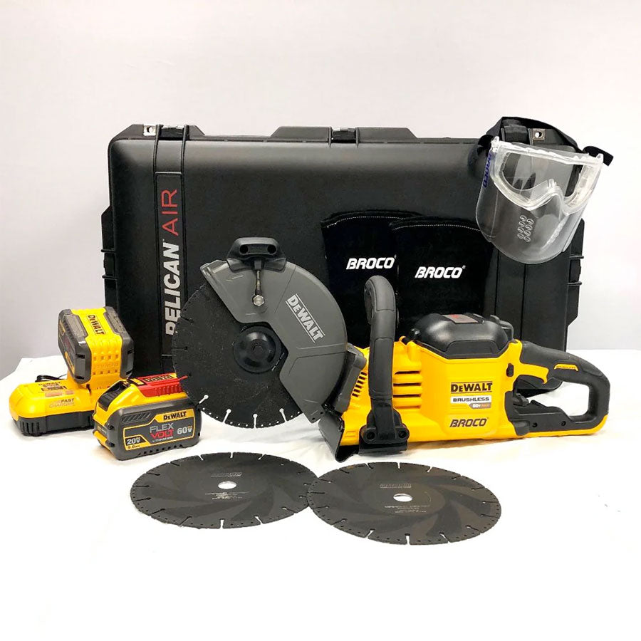 Broco 9-inch Battery Powered Cutoff Saw Kit-Tactical Source LLC
