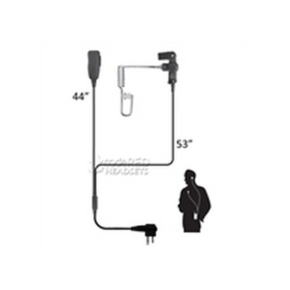 Code Red Headsets Investigator Two-Wire Microphone-Tactical Source LLC