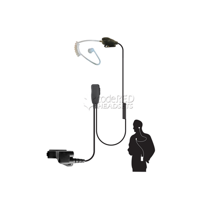 Code Red Headsets Recruit Single Wire Microphone-Tactical Source LLC