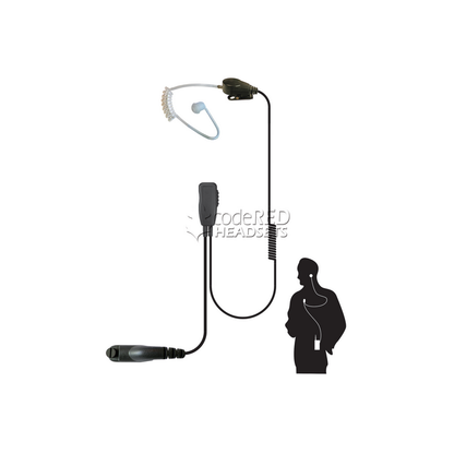 Code Red Headsets Recruit Single Wire Microphone-Tactical Source LLC