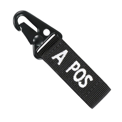 Condor Blood Type Key Chain-Tactical Source LLC