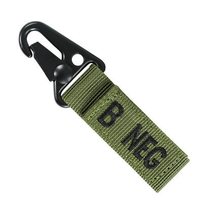 Condor Blood Type Key Chain-Tactical Source LLC