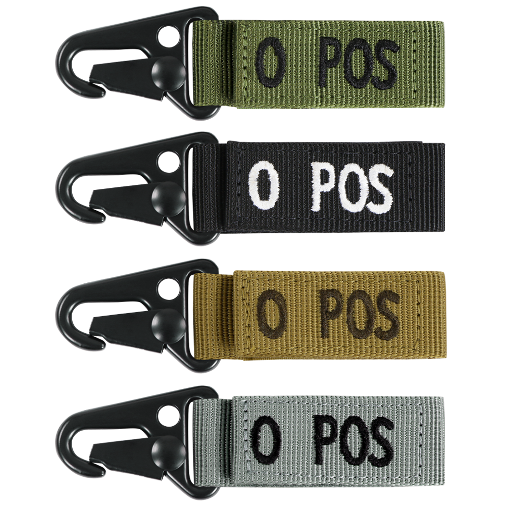 Condor Blood Type Key Chain-Tactical Source LLC