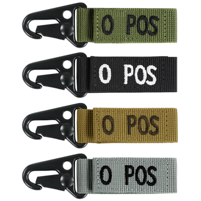 Condor Blood Type Key Chain-Tactical Source LLC