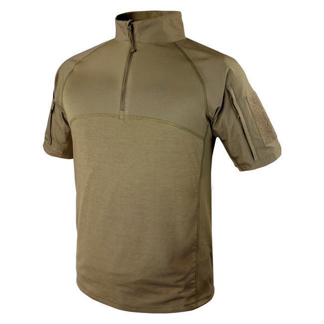 Condor Combat Short Sleeve Shirt Tan-Tactical Source LLC