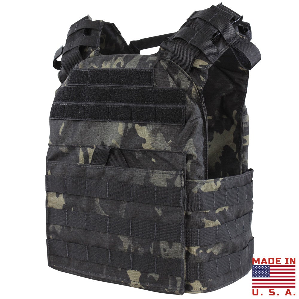 Condor Cyclone Plate Carrier Multicam Black-Tactical Source LLC