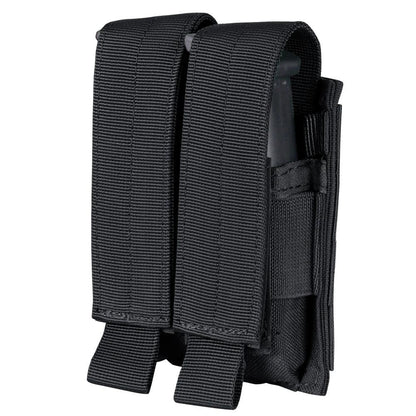 Condor Double Pistol Mag Pouch Black-Tactical Source LLC
