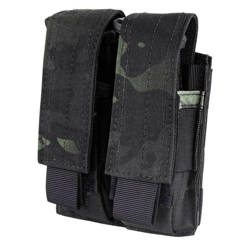Condor Double Pistol Mag Pouch Multicam Black-Tactical Source LLC