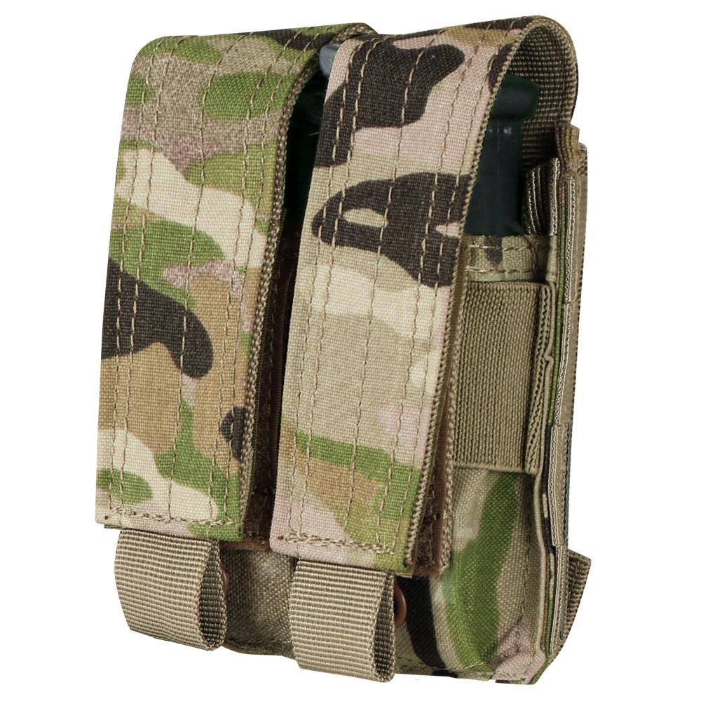 Condor Double Pistol Mag Pouch MultiCam-Tactical Source LLC