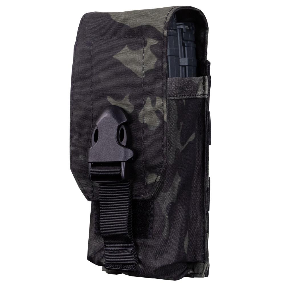 Condor Double Rifle Mag Pouch Multicam Black-Tactical Source LLC