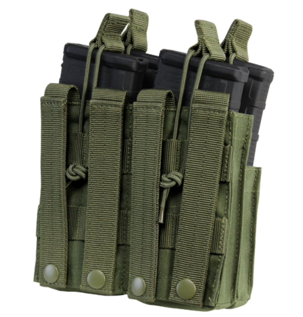 Condor Double Stacker Open Top M4 Mag Pouch MultiCam-Tactical Source LLC